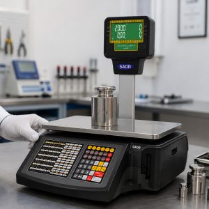کالیبراسیون ترازو دیجیتال با وزنه استاندارد